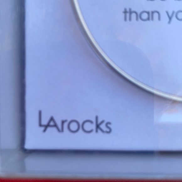 LA ROCKS FAITH BANGLE BRACELET - Picture 4 of 6